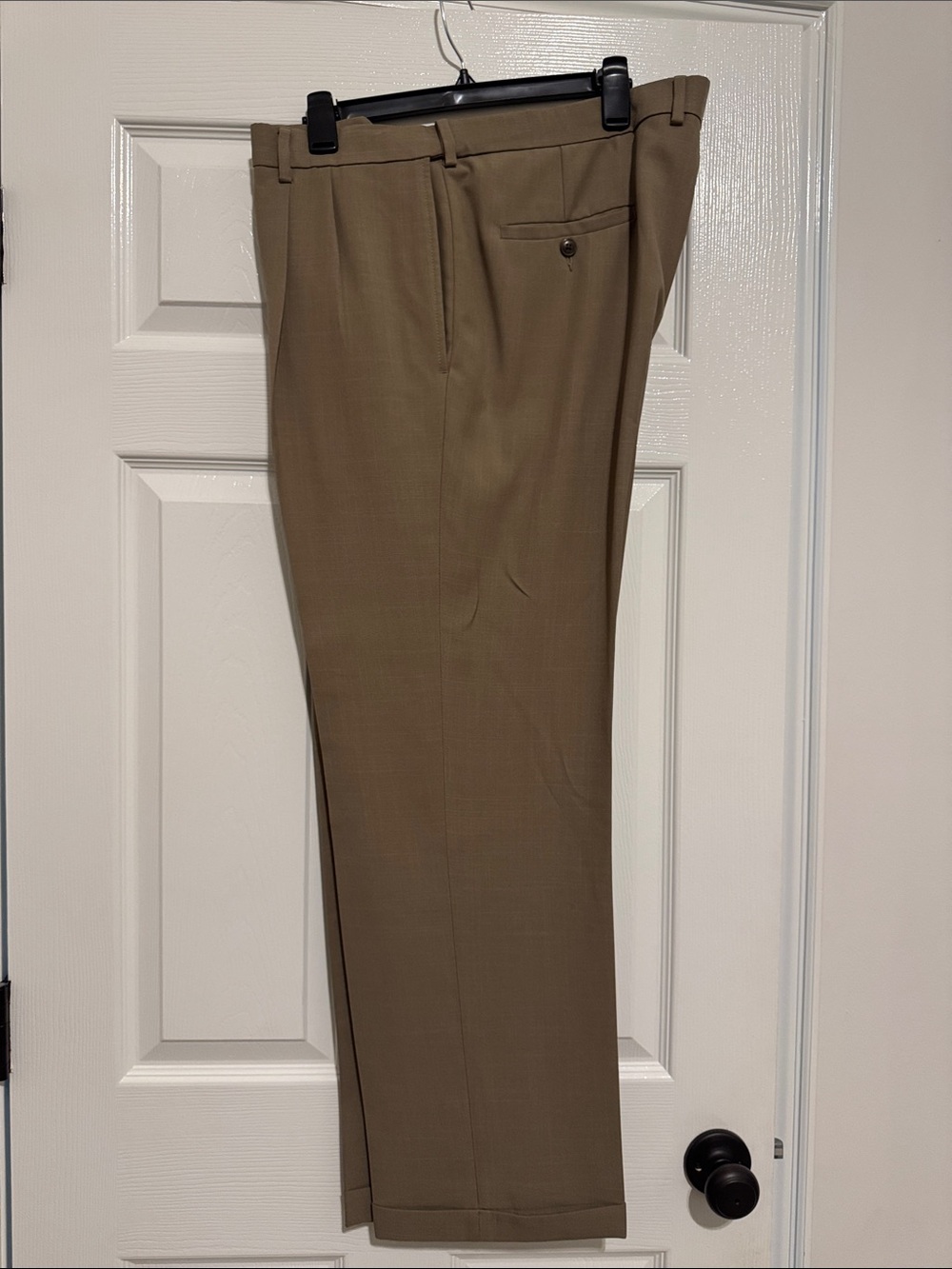 Classic Men's Dress Pants in Tan